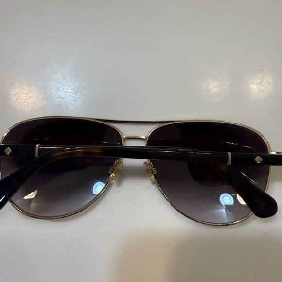 Kate Spade Gold Frame Sunglasses - Picture 3 of 7